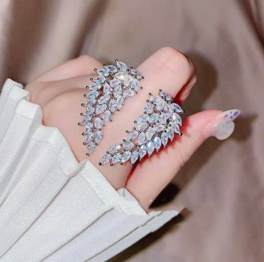 5D New Earth Angel Wings Ring