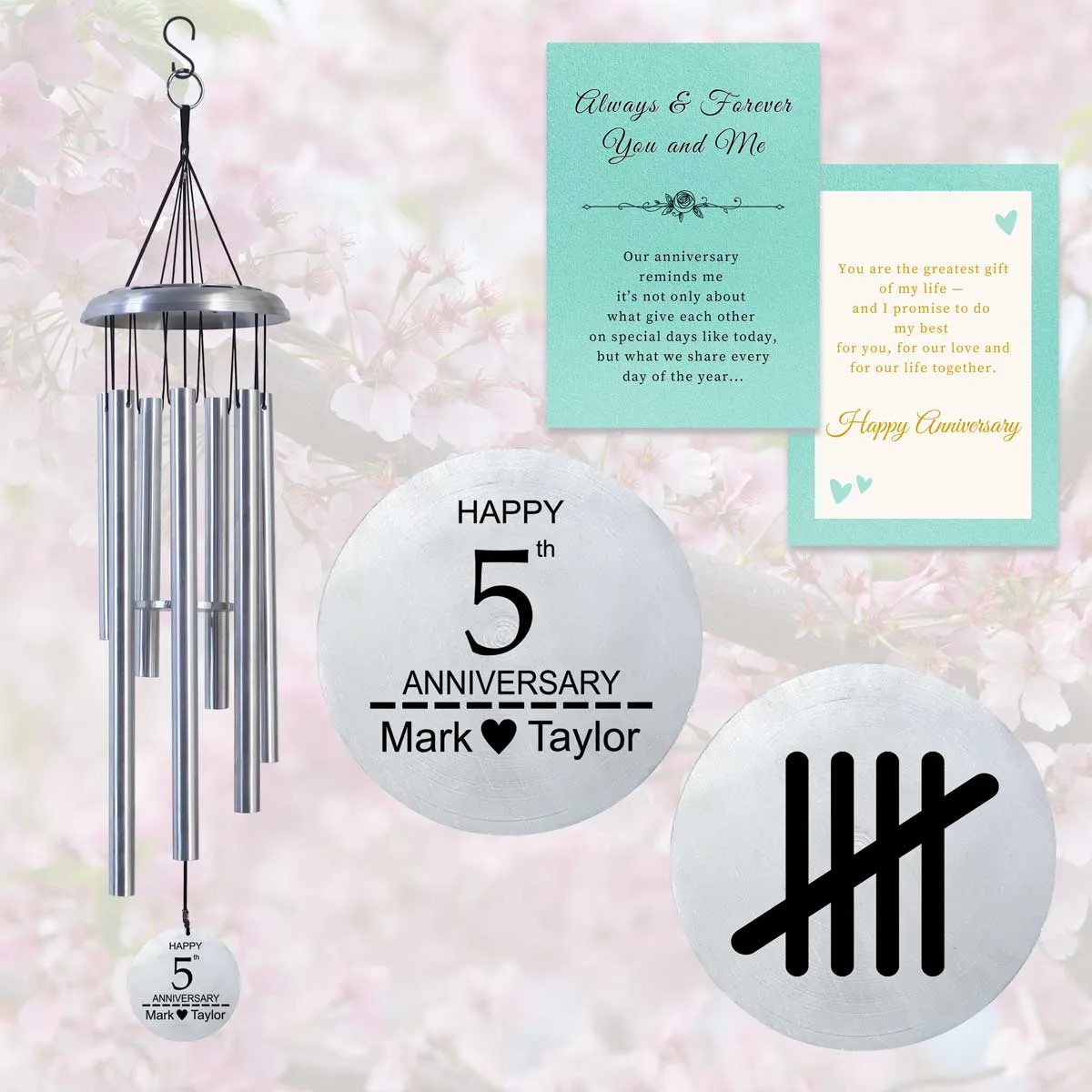 Anniversary Wind Chime AWC59