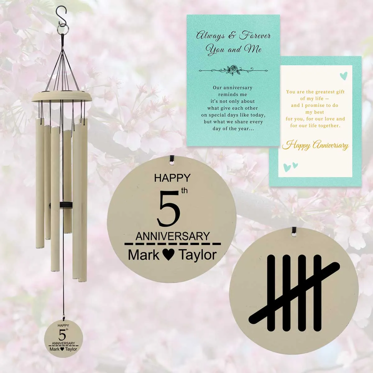 Anniversary Wind Chime AWC59