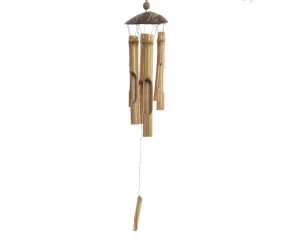 Bamboo Outdoor Wind Chime - Natural