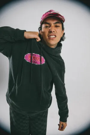 BILLY BONES CLUB BARB HOODIE - ACID BLACK