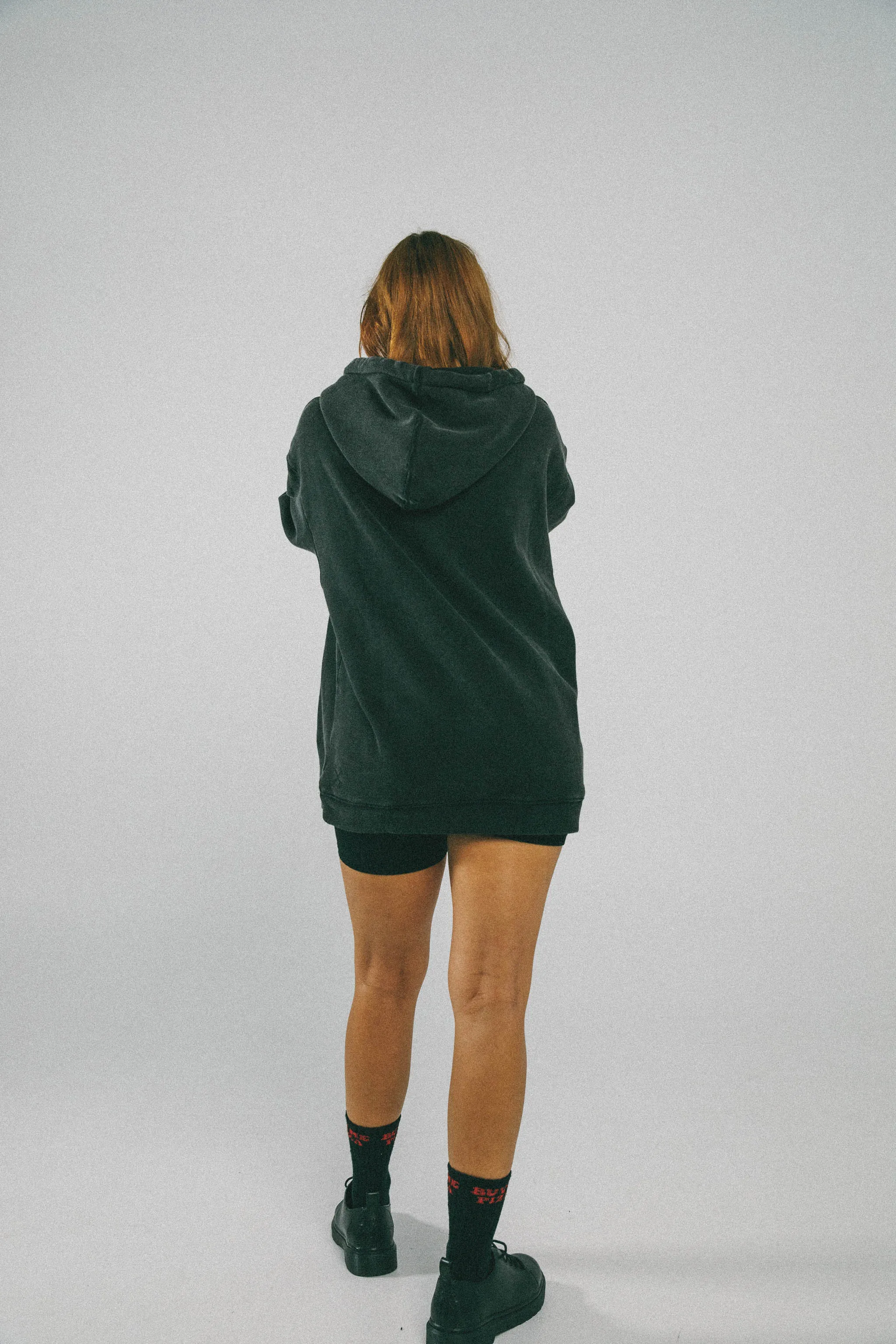 BILLY BONES CLUB BARB HOODIE - ACID BLACK