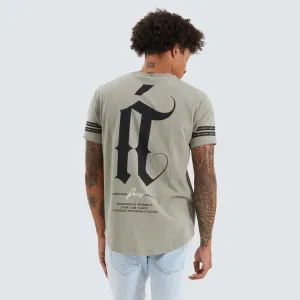 Bracken Dual Curved Tee Shadow