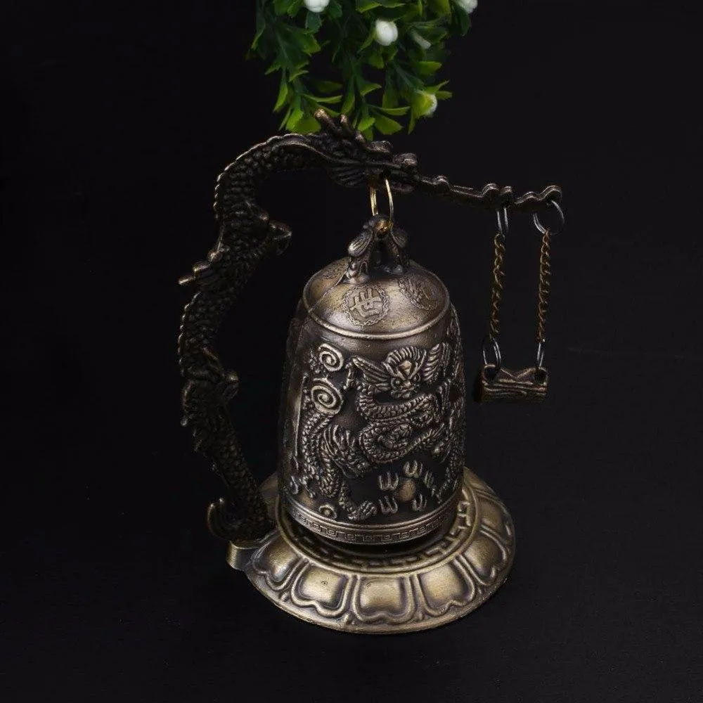 Buddhism Brass Copper Carved Statue Tibetan Monk Figurine