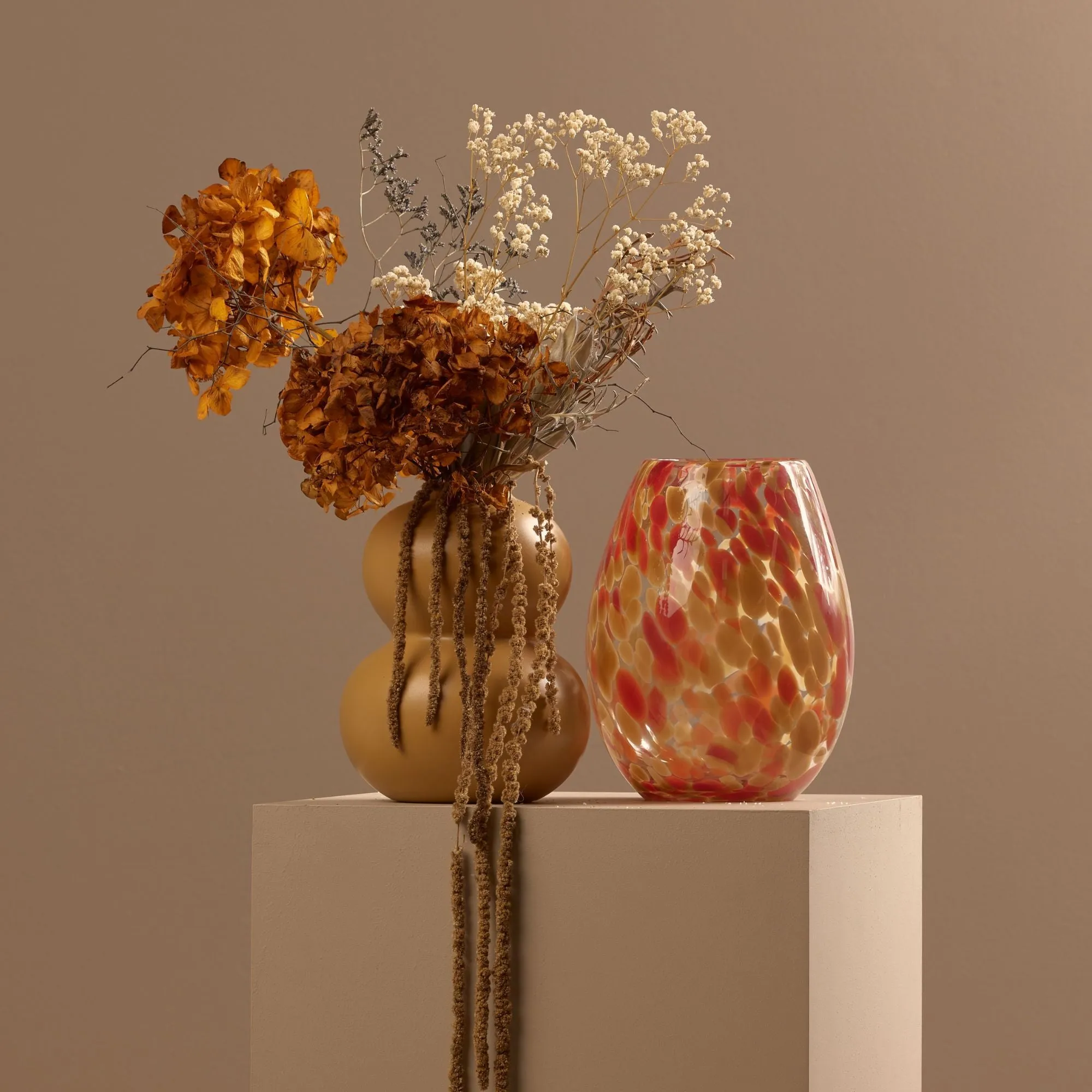 Calabash Vase - Mustard - Short