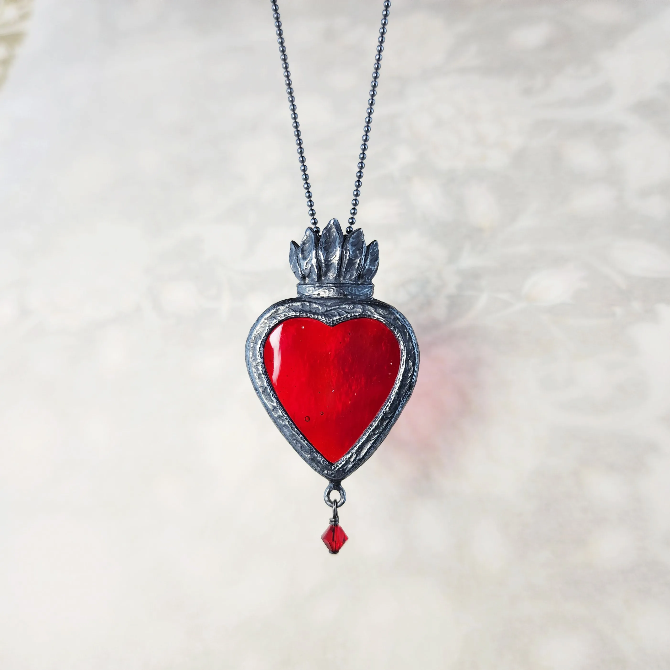 calabrum - sacred heart amulet