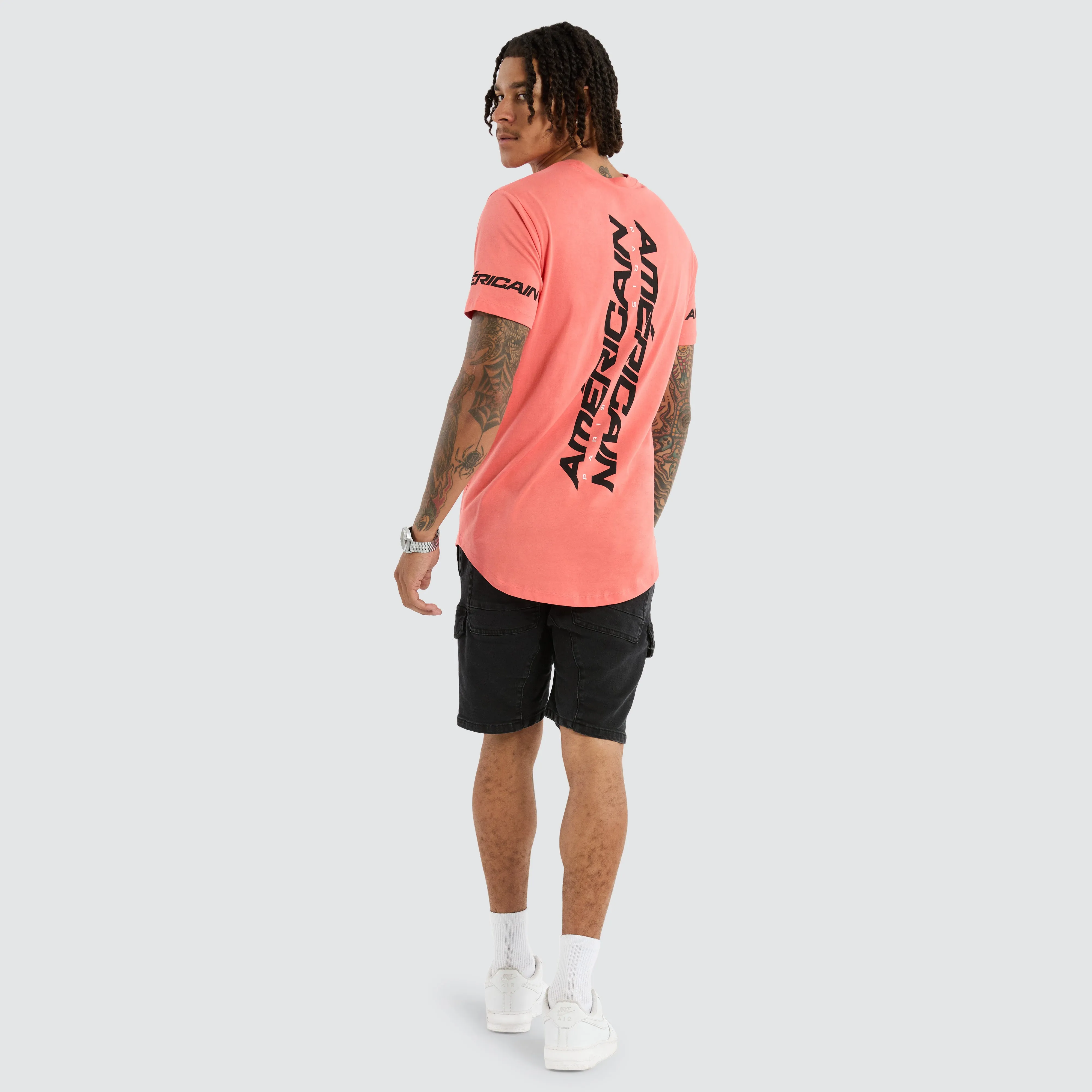 Darkfire Dual Curved Tee Coral