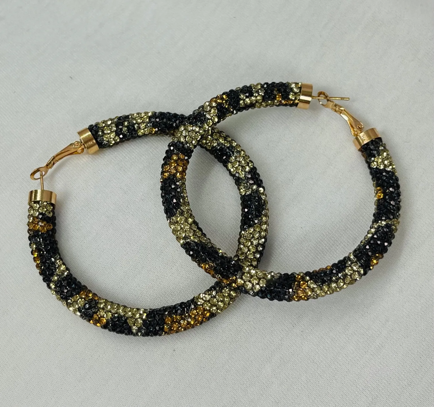 Fabulous Me Bling Hoop Earings