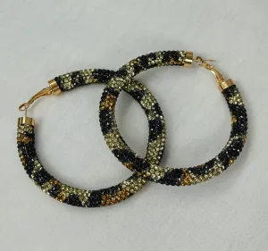 Fabulous Me Bling Hoop Earings