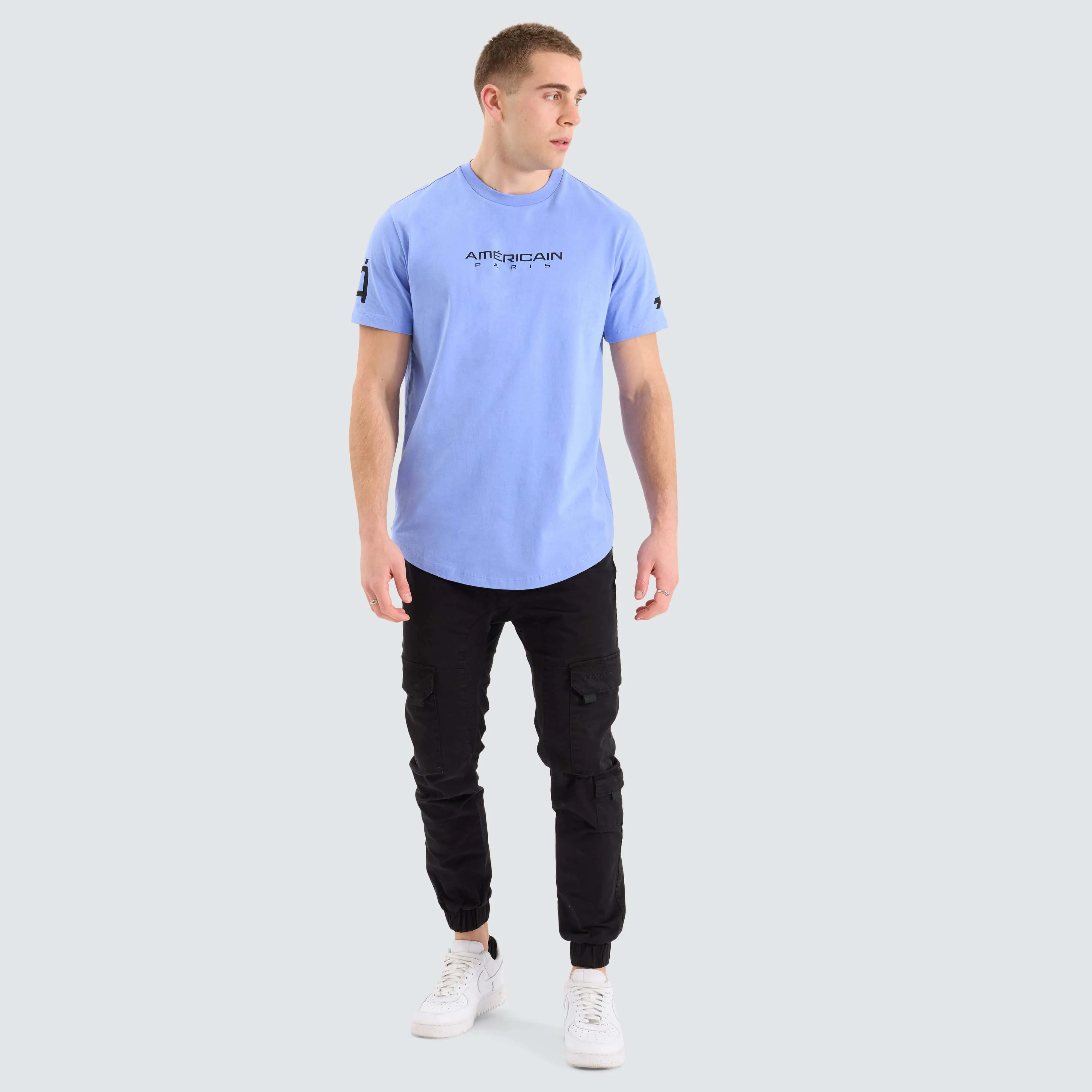 Faramir Dual Curved Tee Vista Blue