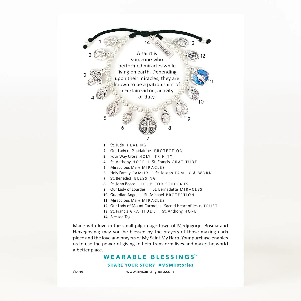 Glory Saints & Angels Bracelet