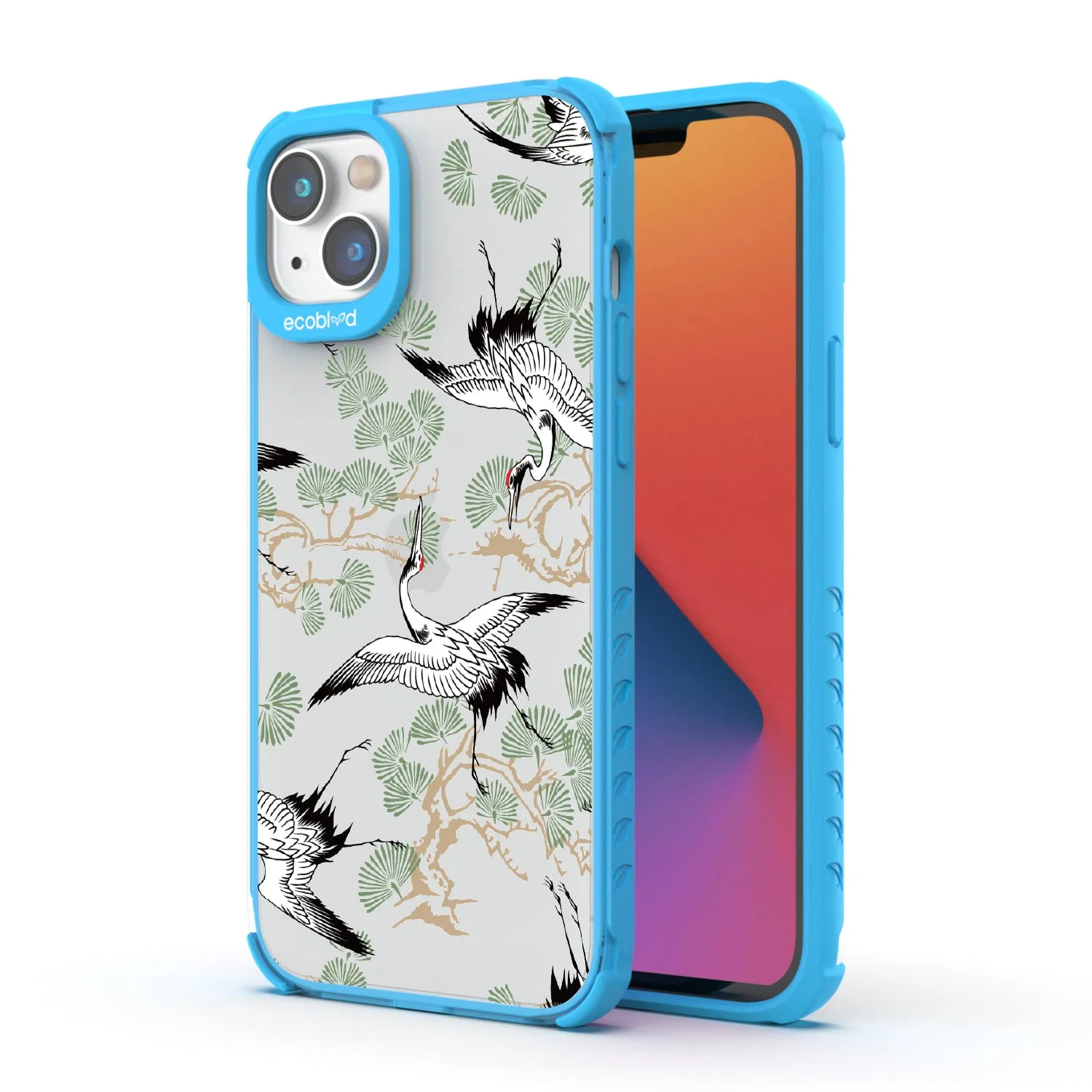 Graceful Crane - Laguna Collection Case for Apple iPhone 14 Plus