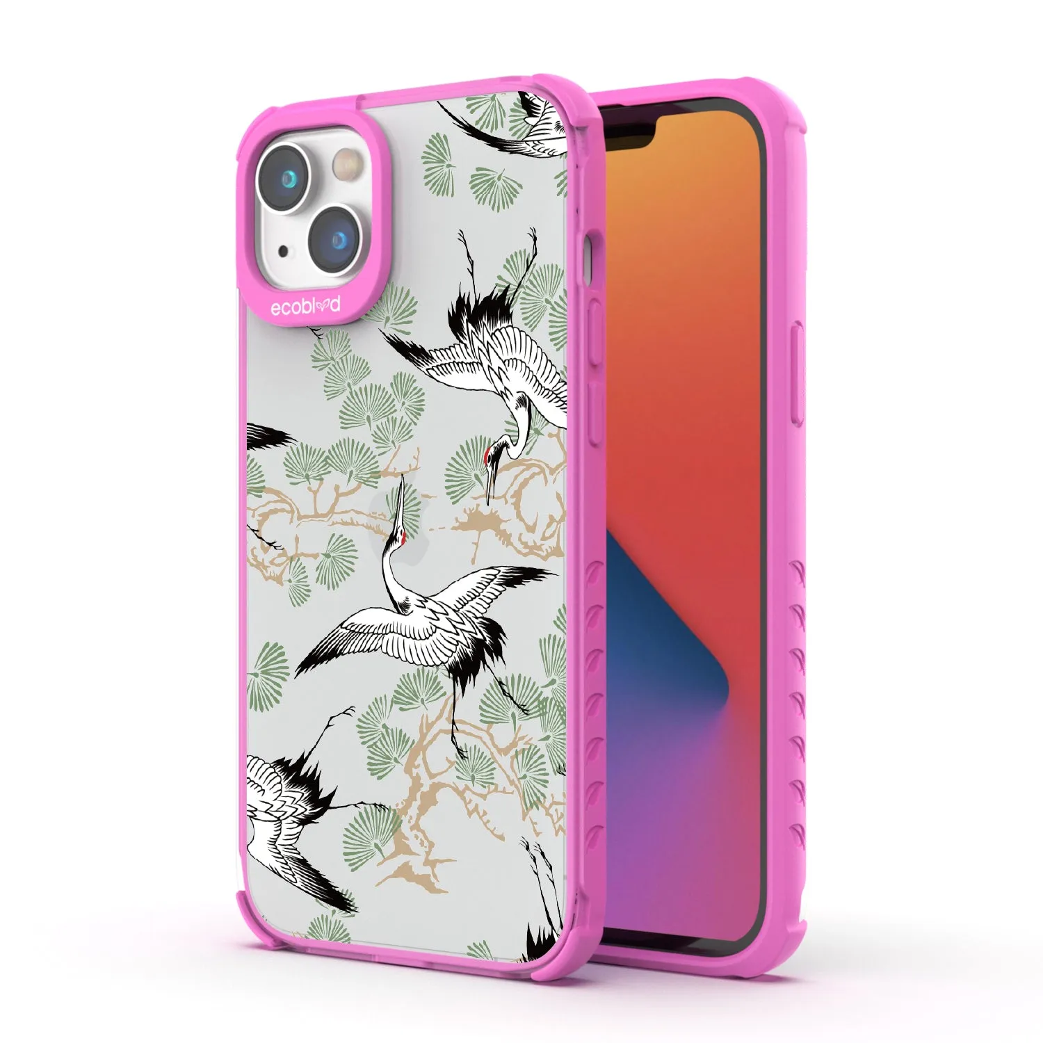 Graceful Crane - Laguna Collection Case for Apple iPhone 14 Plus
