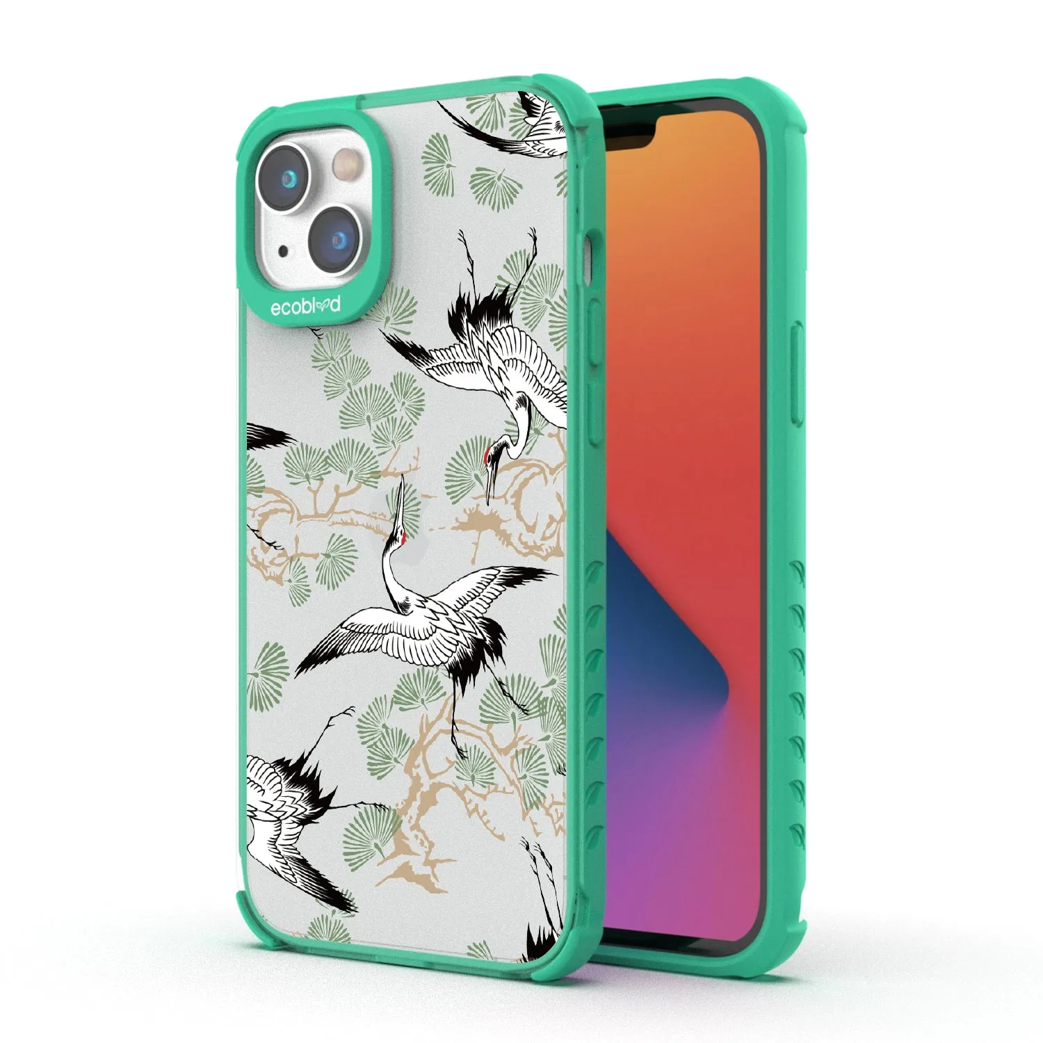 Graceful Crane - Laguna Collection Case for Apple iPhone 14 Plus