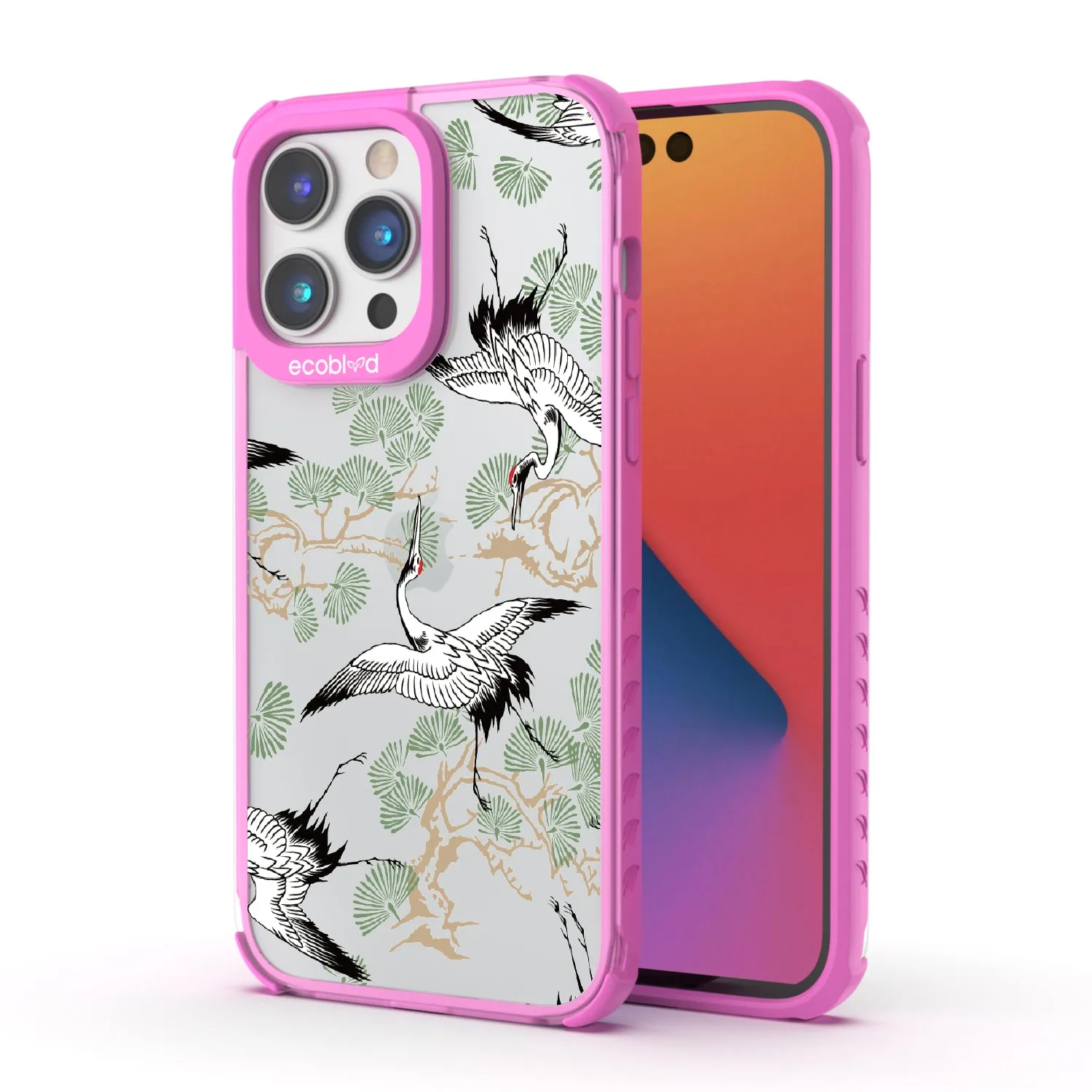 Graceful Crane - Laguna Collection Case for Apple iPhone 14 Pro Max