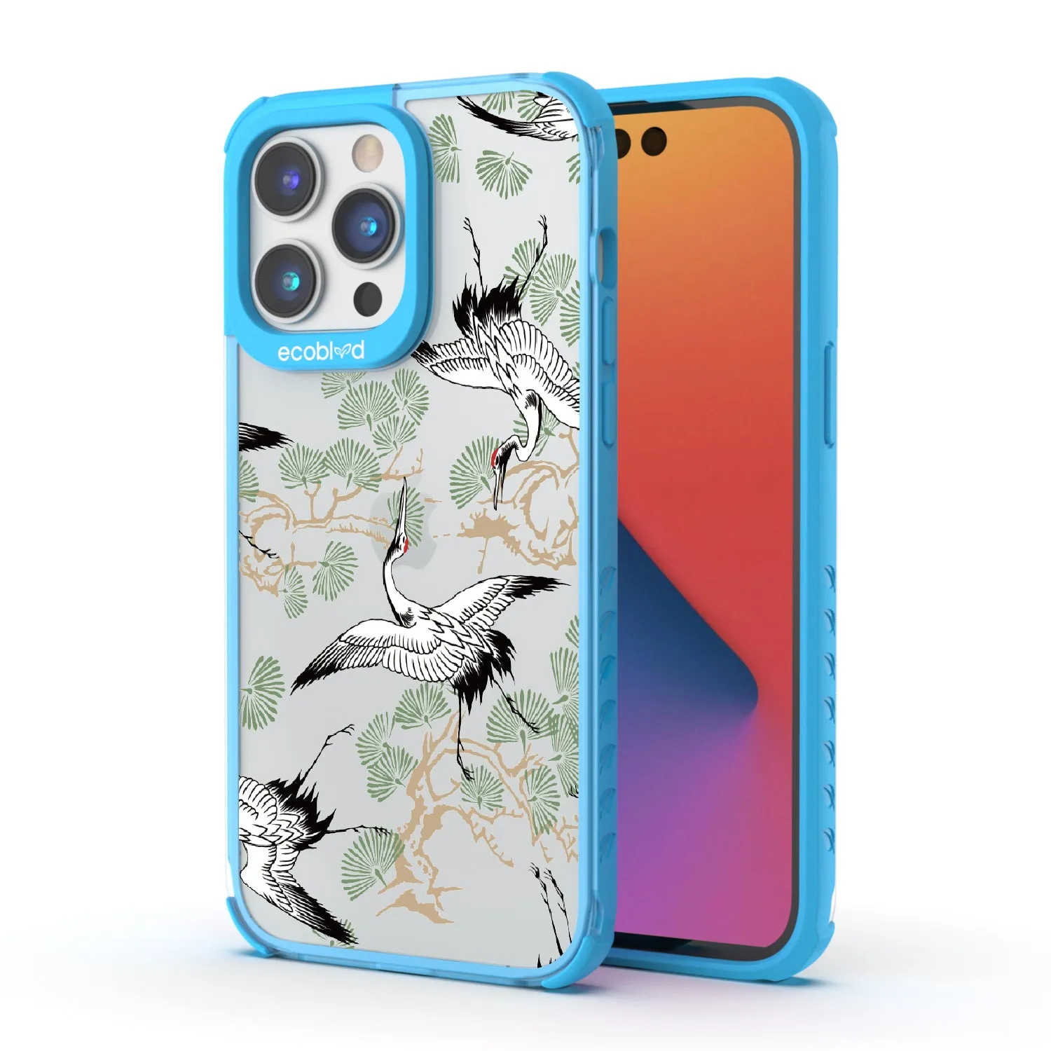 Graceful Crane - Laguna Collection Case for Apple iPhone 14 Pro