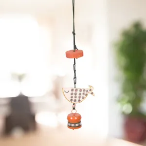 Hand Painted Fish Windchime (5x2.5x21)