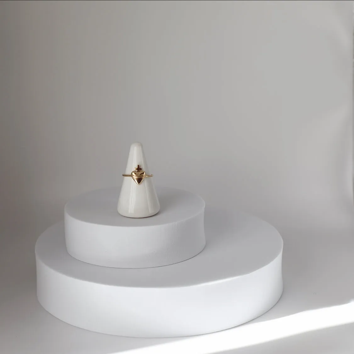 Holy Heart™ Sacred Heart Ring in 14k Gold