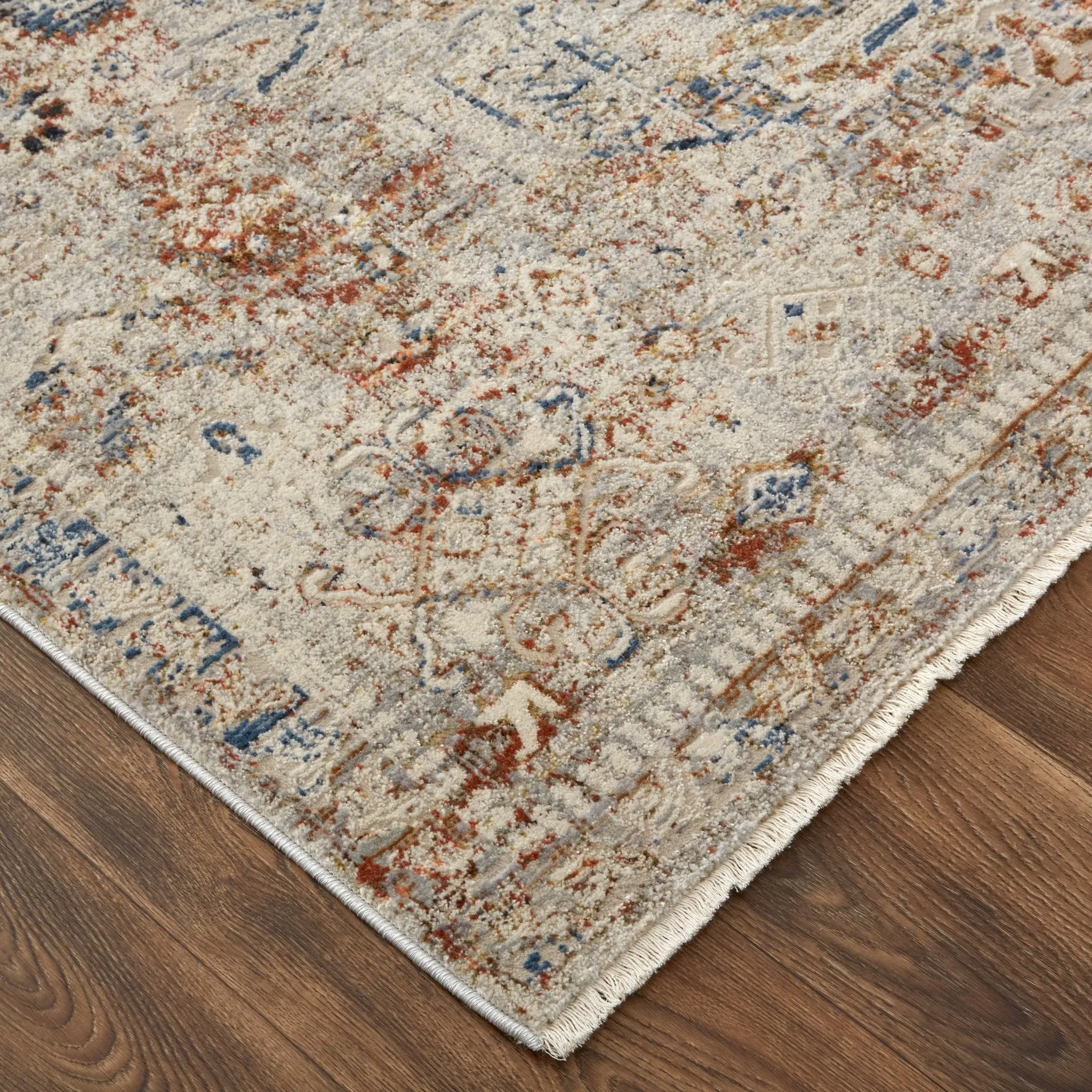 Kaia KAI39GJF Grey/Multi Rug