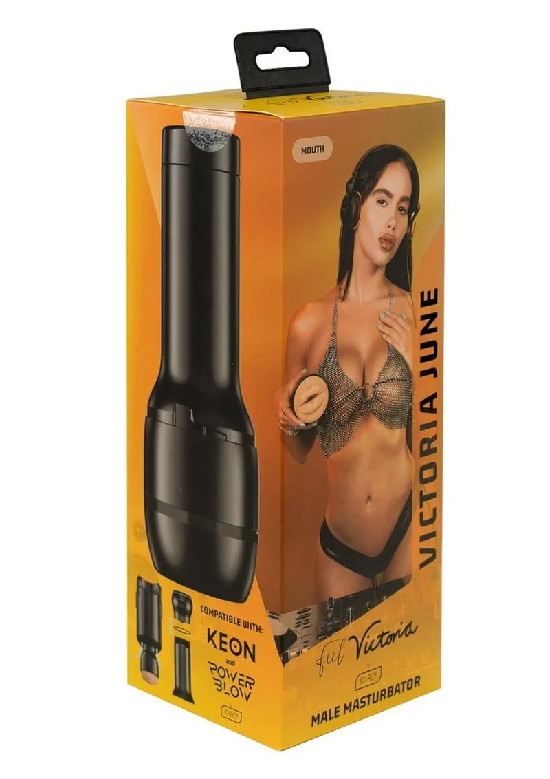 Kiiroo Feel Victoria June Interactive Masturbator - Mouth