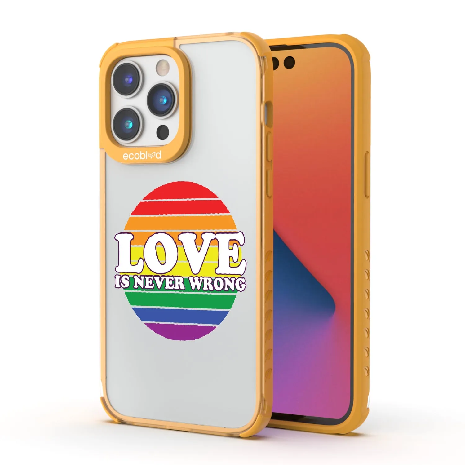 Love is Never Wrong - Laguna Collection Case for Apple iPhone 14 Pro Max