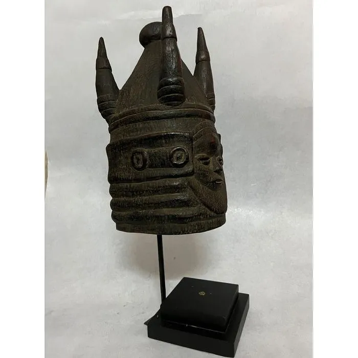 Mende Helmet Mask, Sierra Leone #137