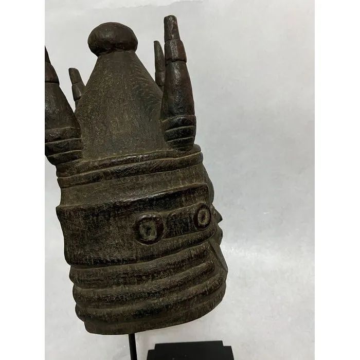 Mende Helmet Mask, Sierra Leone #137
