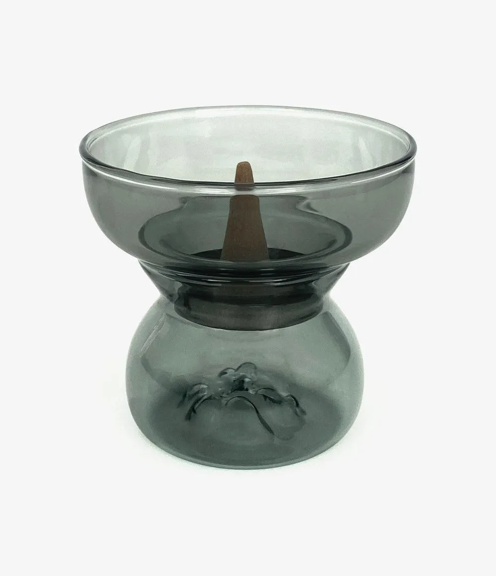 Mountain Oud Incense Cone Burner Holder
