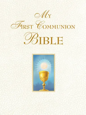 My First Communion Bible White