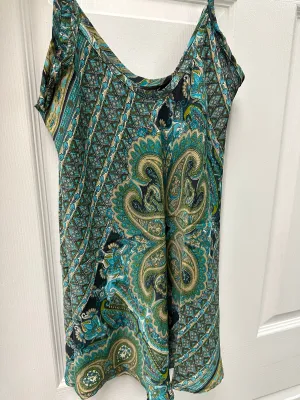 Peaceful Paisley Tank Top