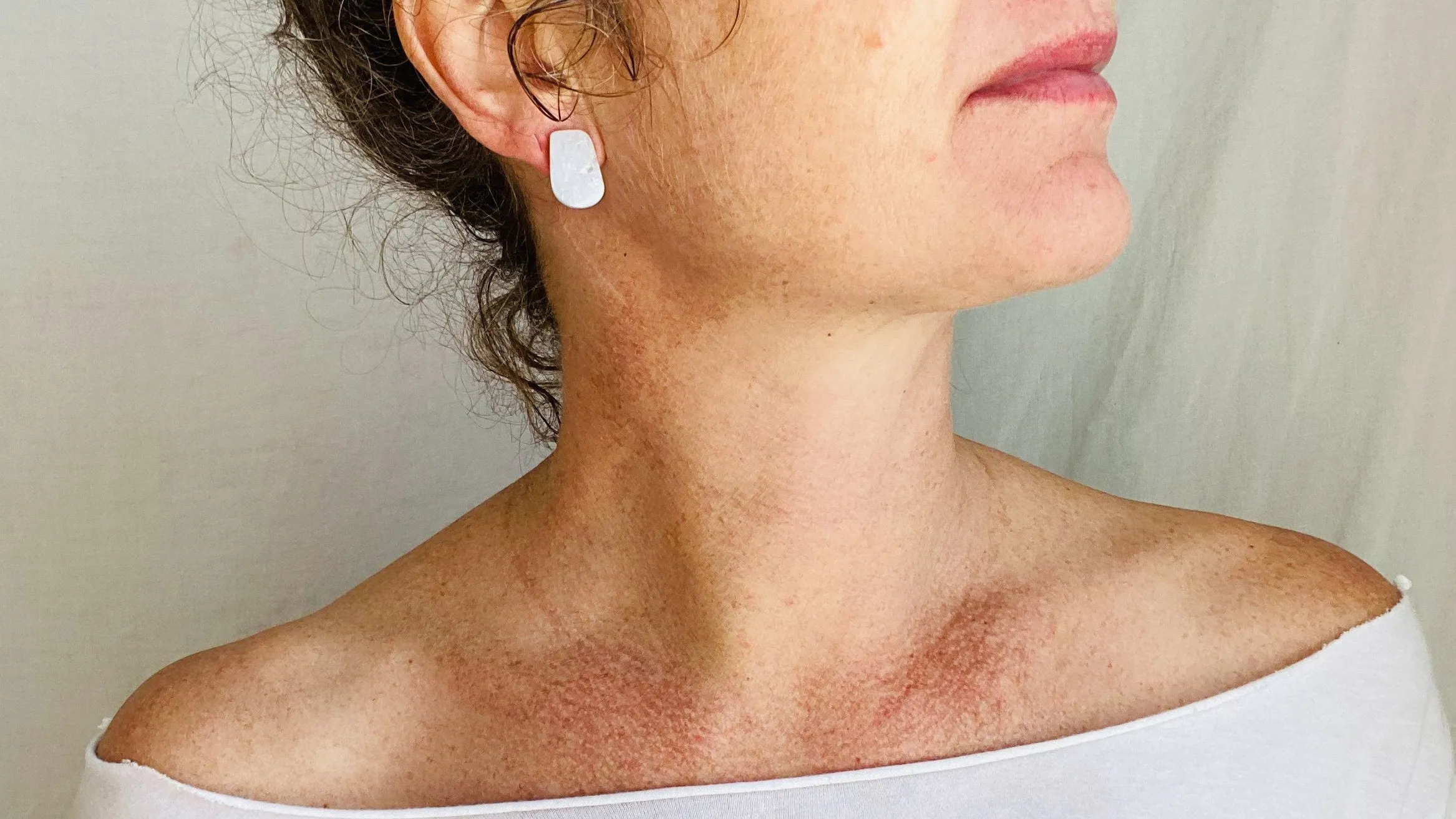 Quartz Druzy Earrings. Sterling Silver Posts. 1253