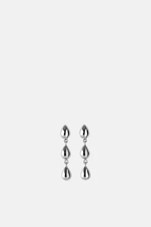 Rain Silver Earrings