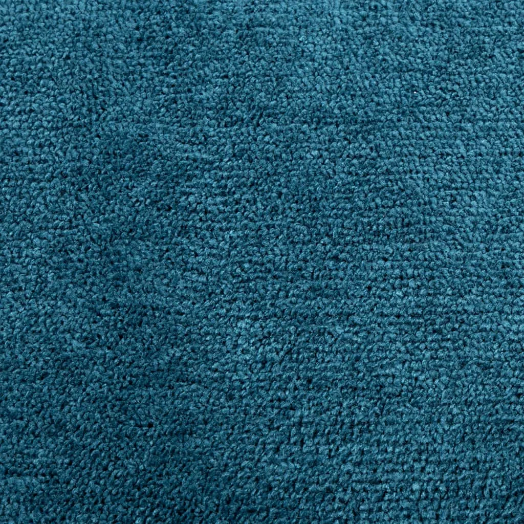 Rug OVIEDO Short Pile Turquoise 60x110 cm