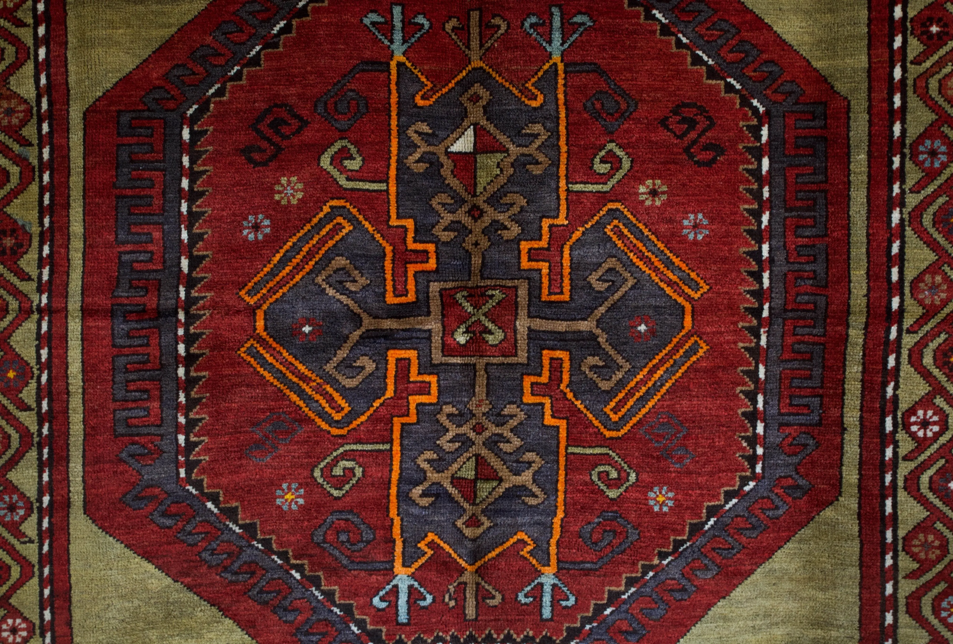 Semi-antique Lori Pambak Kazak Rug
