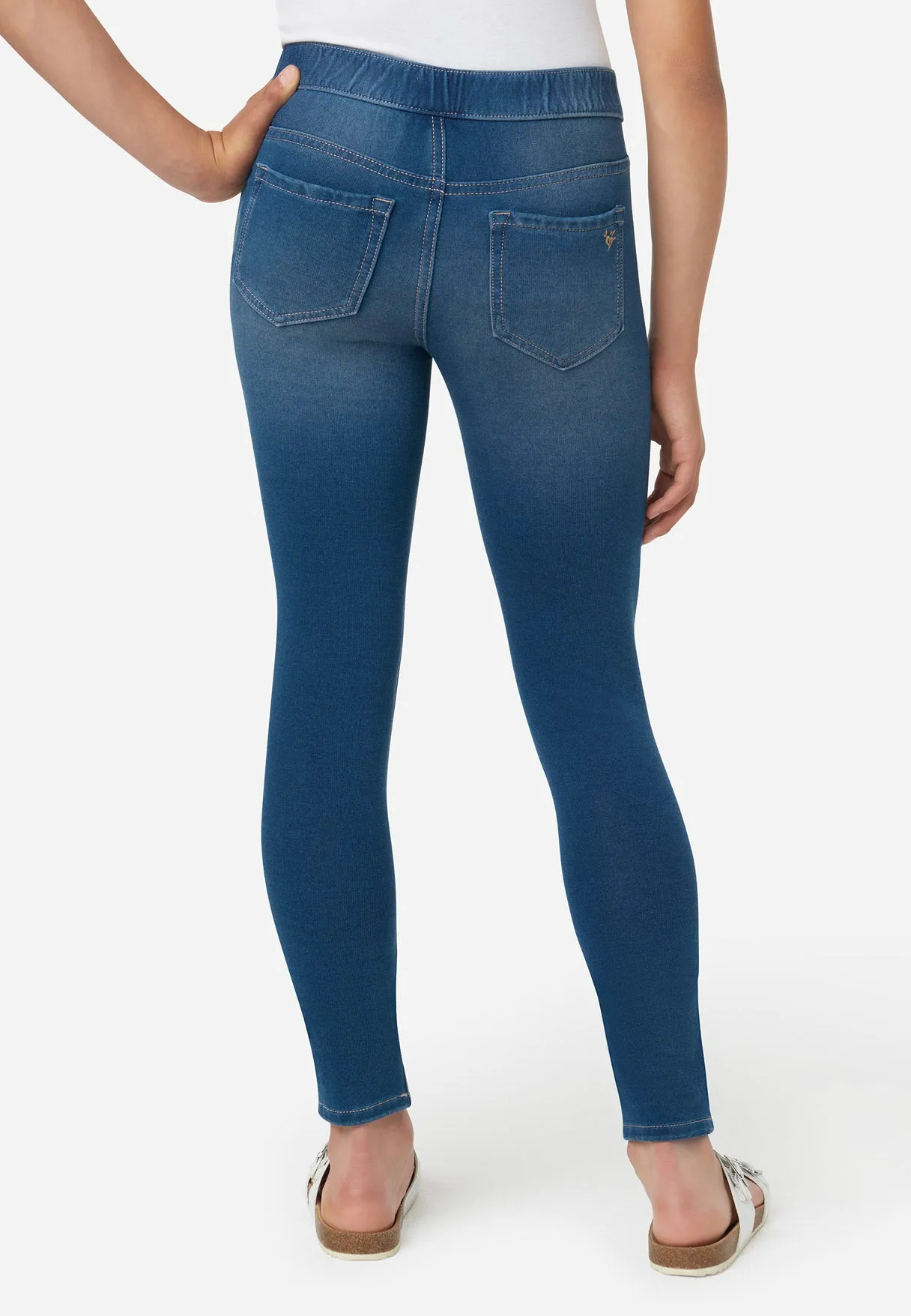 Ultra-Comfortable French Terry Jegging - 2 Pack