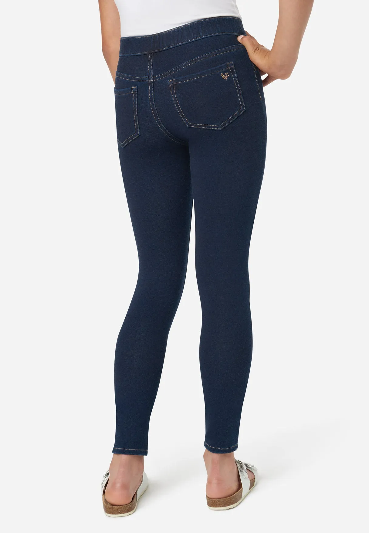 Ultra-Comfortable French Terry Jegging - 2 Pack