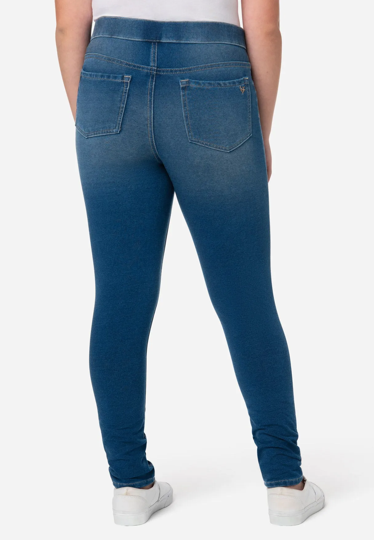 Ultra-Comfortable French Terry Jegging - 2 Pack