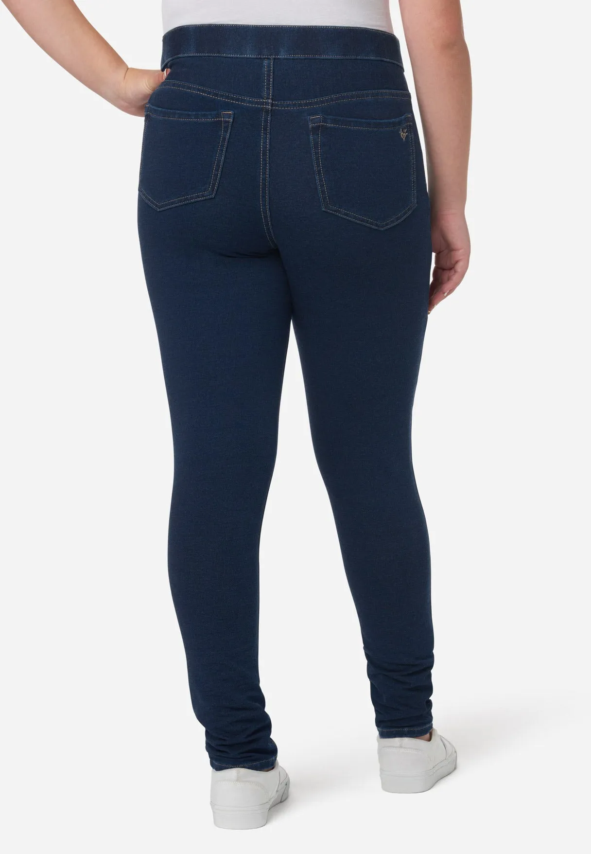 Ultra-Comfortable French Terry Jegging - 2 Pack