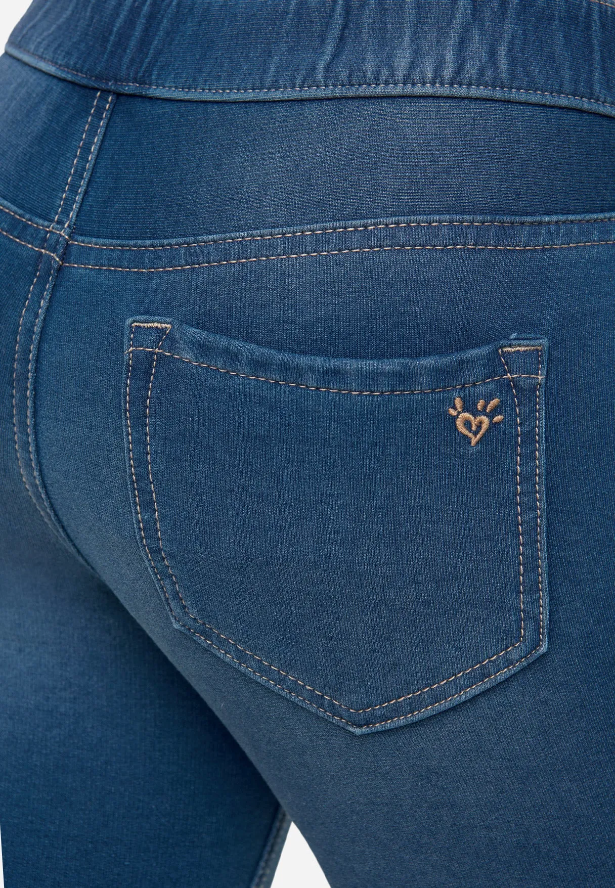 Ultra-Comfortable French Terry Jegging - 2 Pack