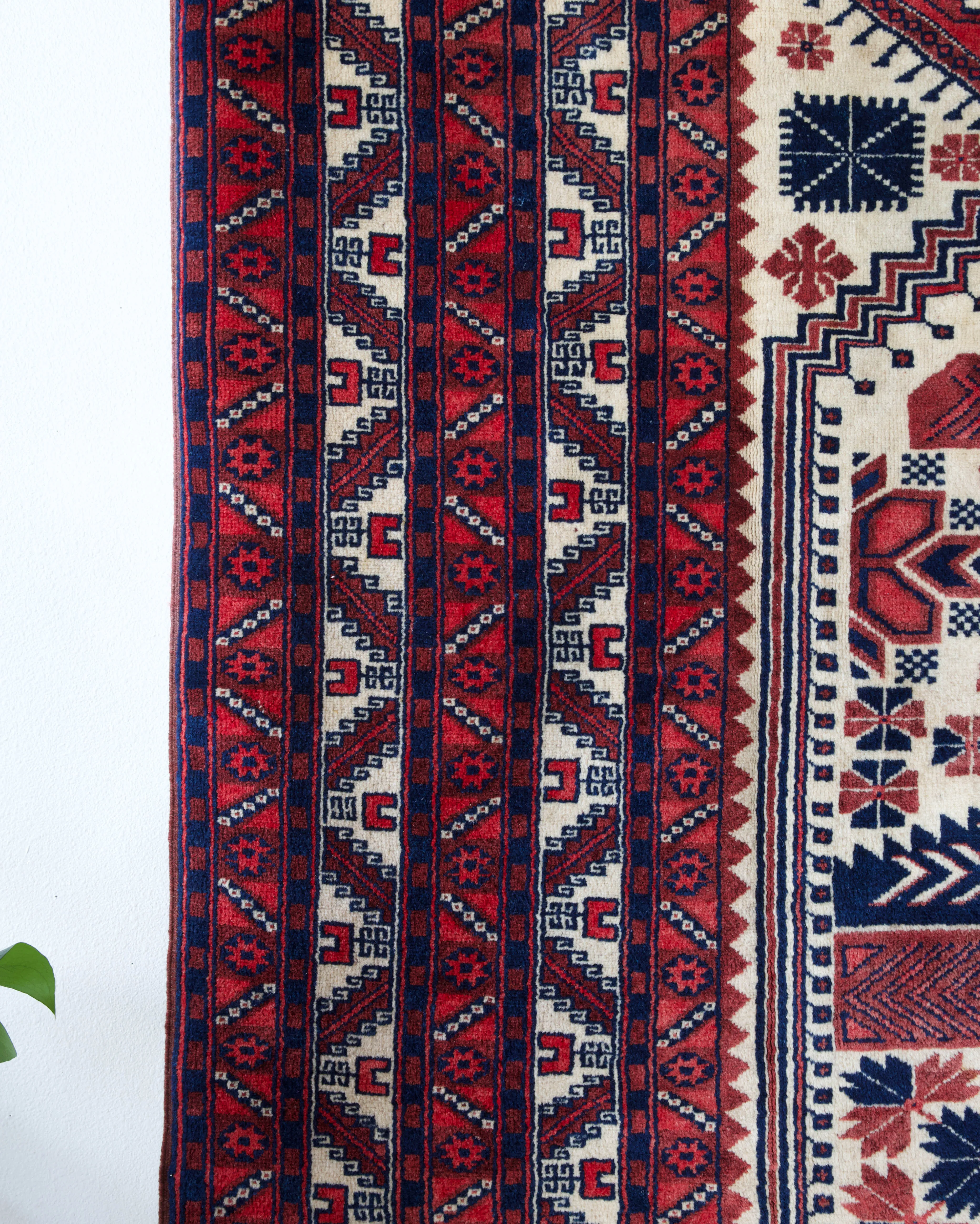 Vintage Balikesir Yagcibedir Rug 8'1'x12'6"