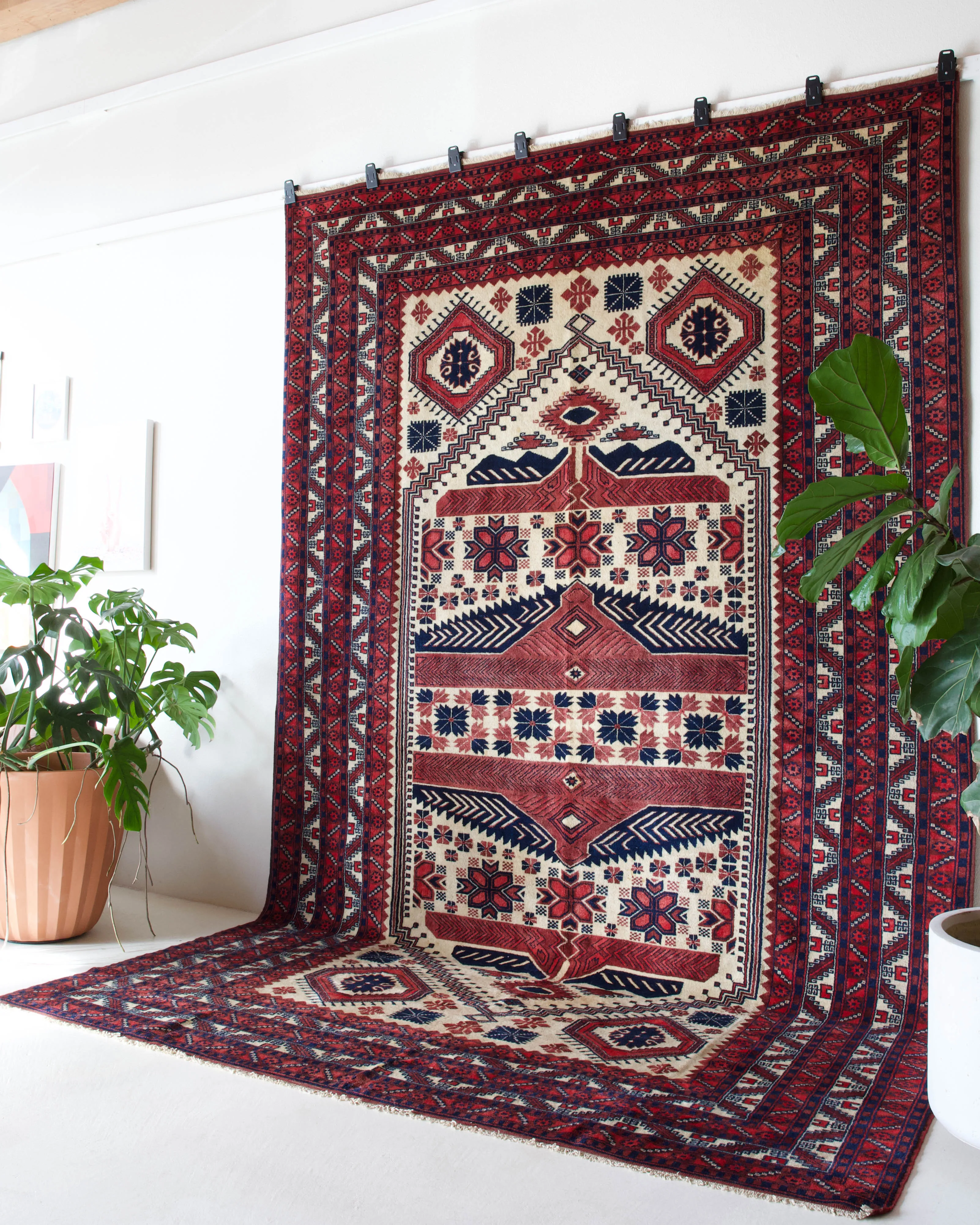 Vintage Balikesir Yagcibedir Rug 8'1'x12'6"