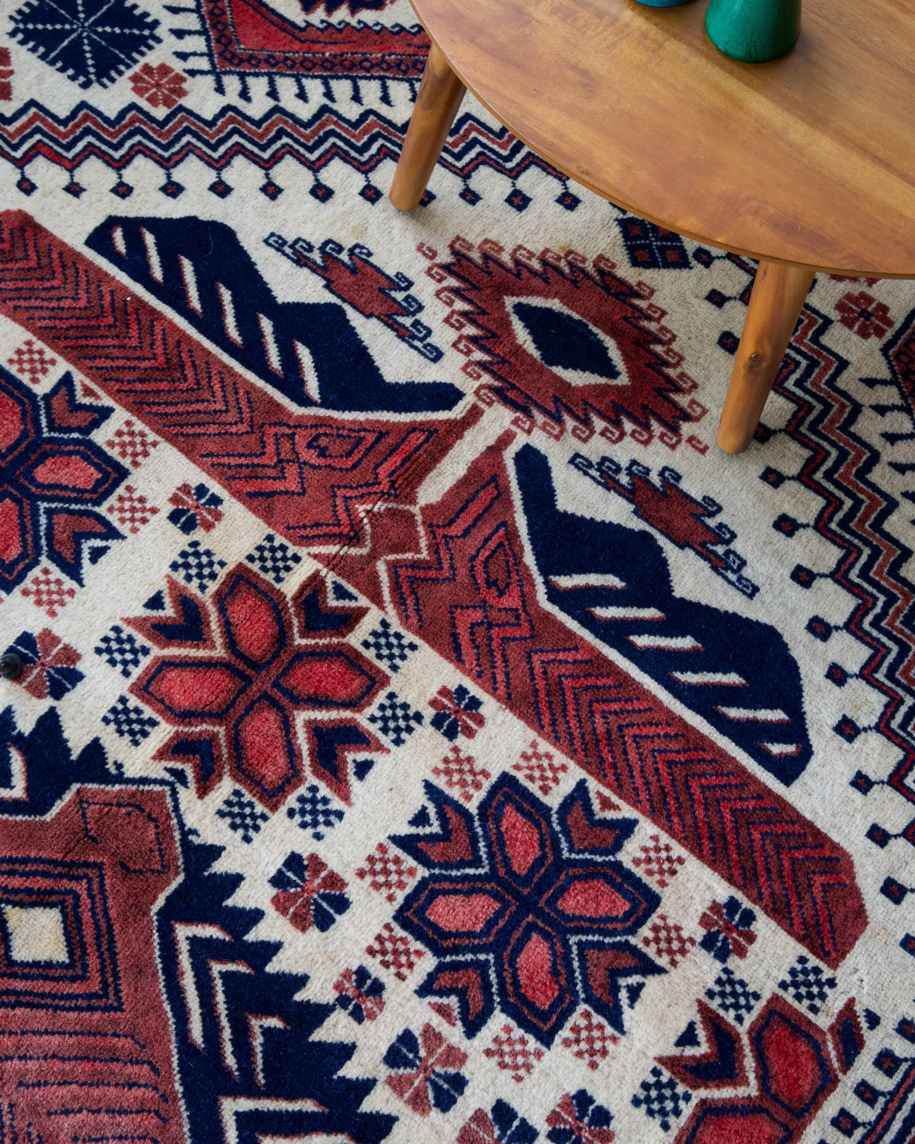 Vintage Balikesir Yagcibedir Rug 8'1'x12'6"