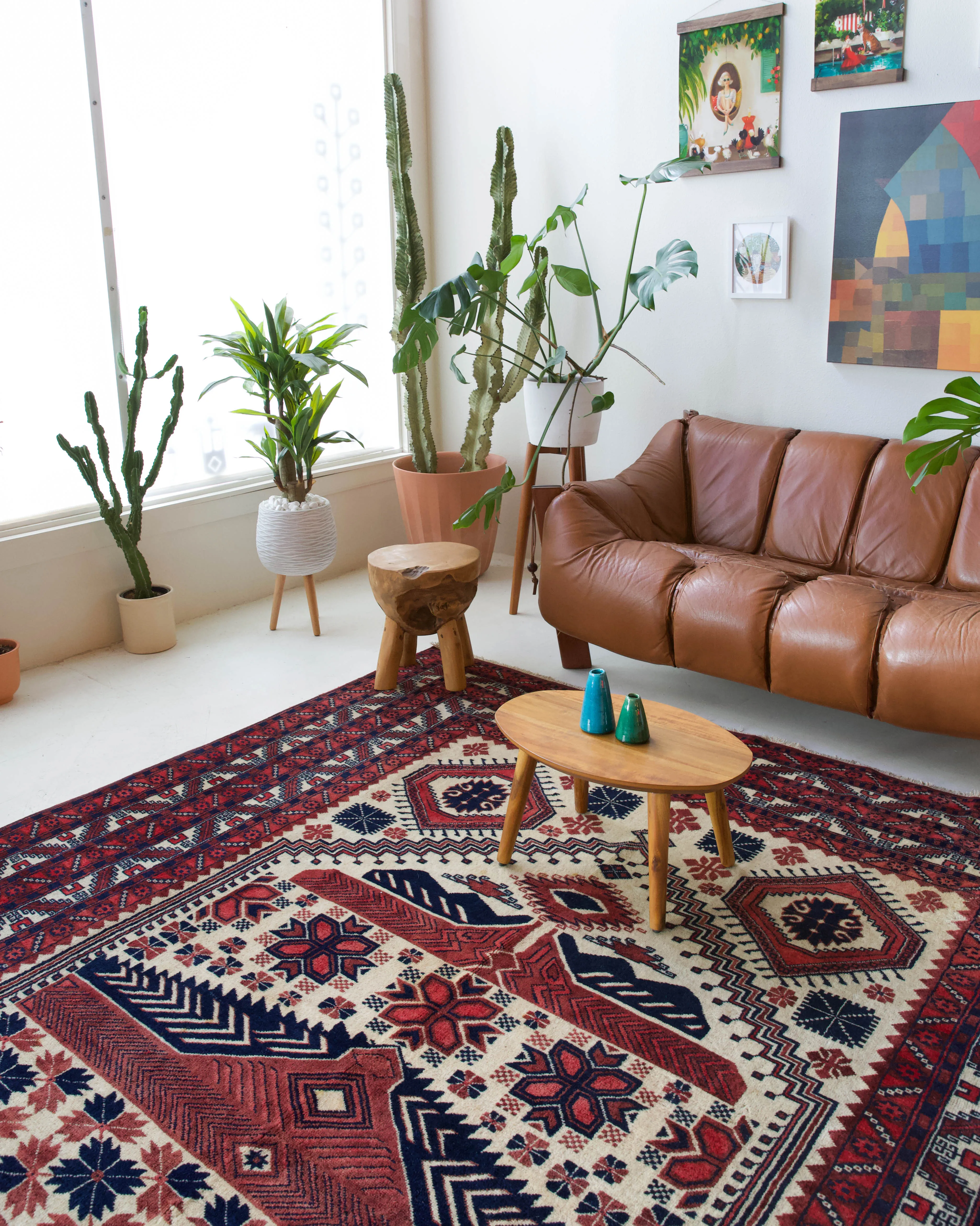 Vintage Balikesir Yagcibedir Rug 8'1'x12'6"